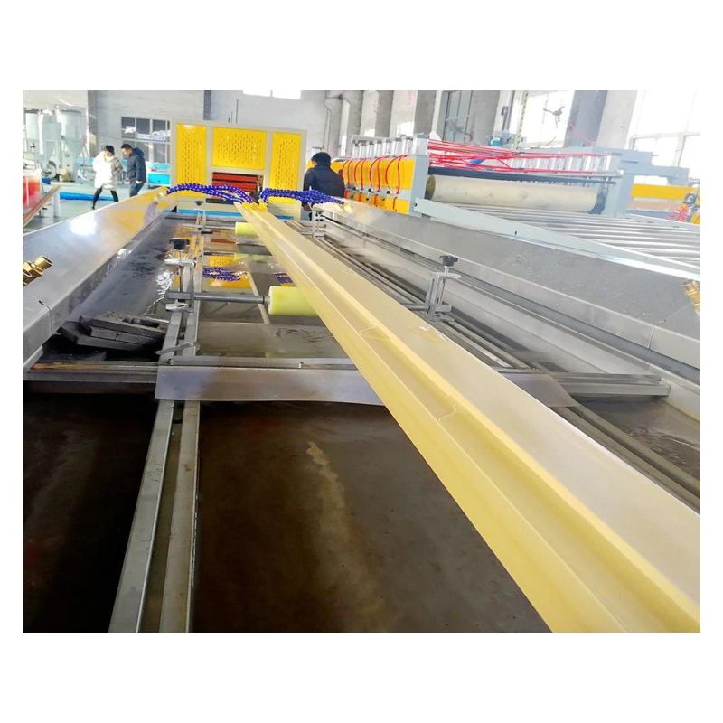 Qingdao Tongsan PVC WPC Door Frame Window Profile Extrusion Line