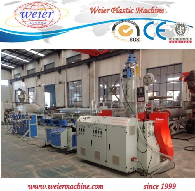 China Plastic Single Wall PE/PP/PVC Corrugated Pipe/Tube/Hose Extrusion Production Line