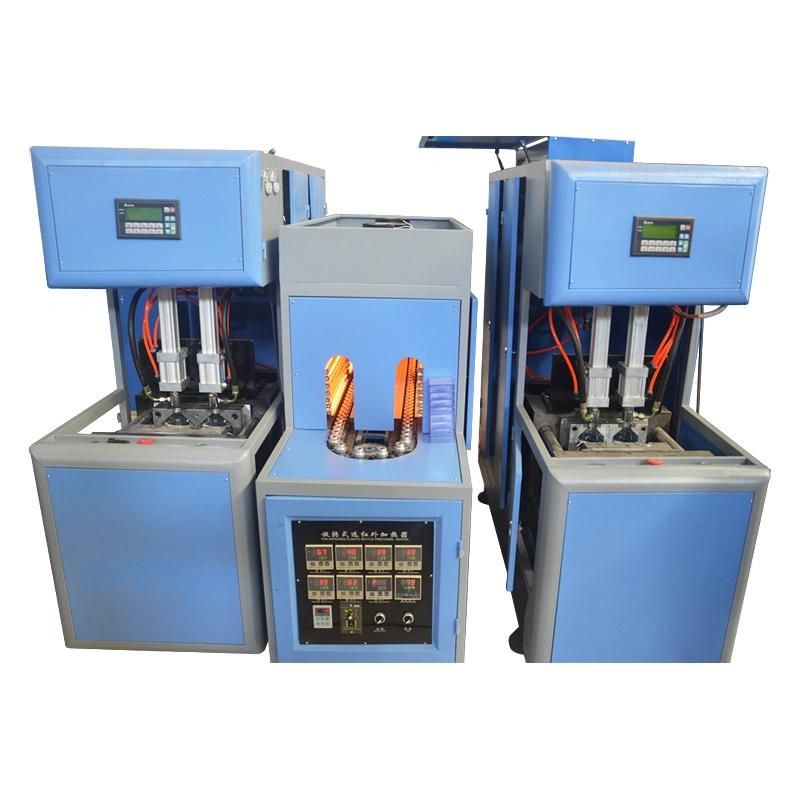 Semi Automatic Two Cavity Bottle Moulding Machine