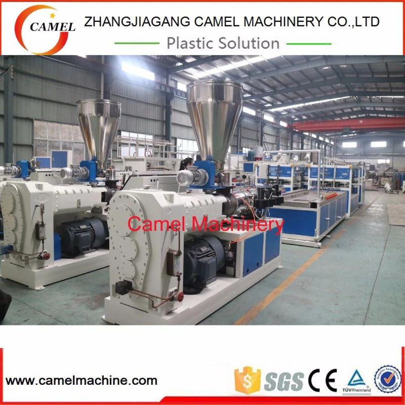 Wood Plastic PVC Decking WPC Board Making Machine Plastic Extrusion Machine