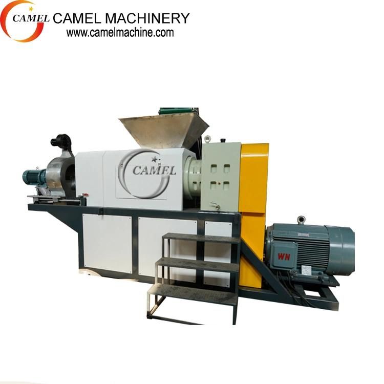 Waste Plastic Film Dewatering Extruder Machine/Wet Film Squeezing Drying Recycling Machine