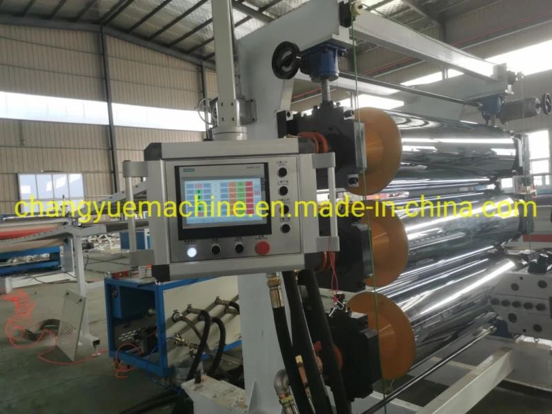 HIPS/ ABS / PP PS Sheet Production Line Plastic Sheet Extrusion Machine