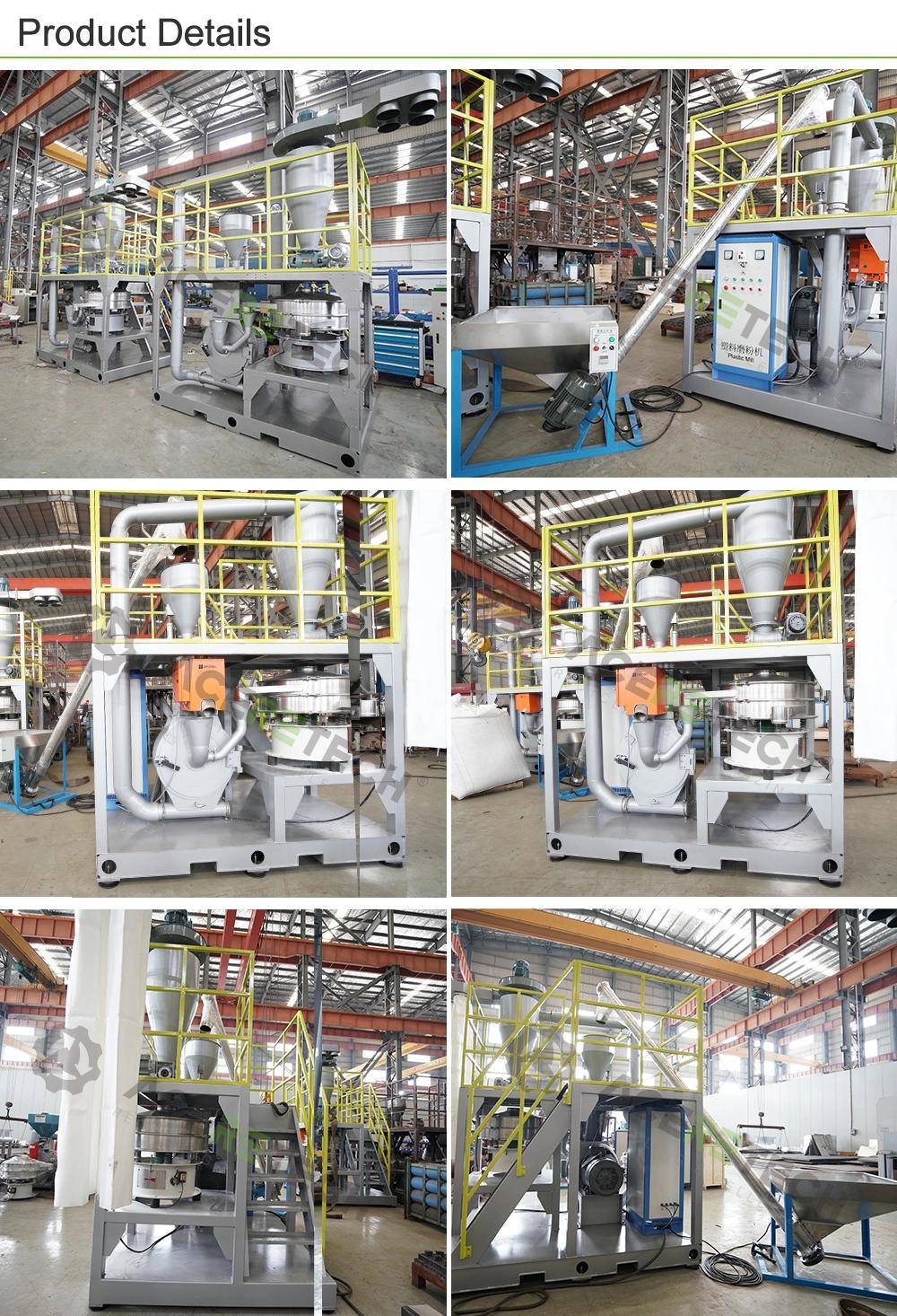 Good Performance HDPE Plastic Recycling Grinder for Brittle Materials