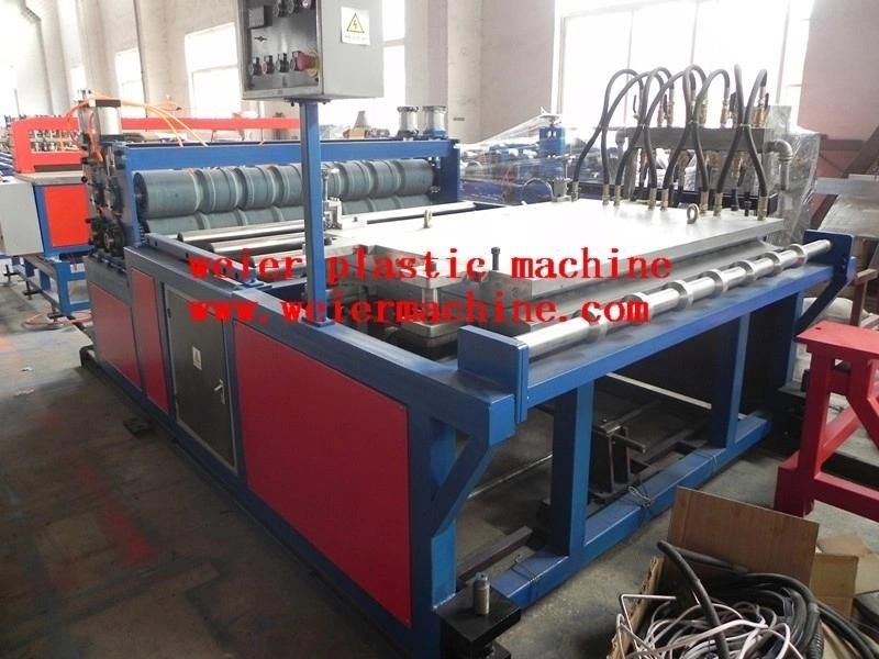 CE Certificated PVC Corrugated Roofing Sheet Machine