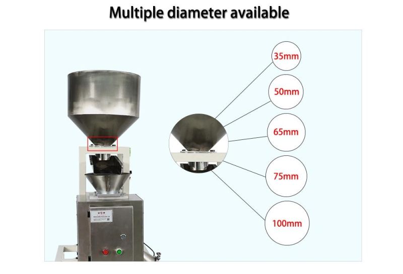 Food Metal Detector Separation Machine for Powder Plastic Separator