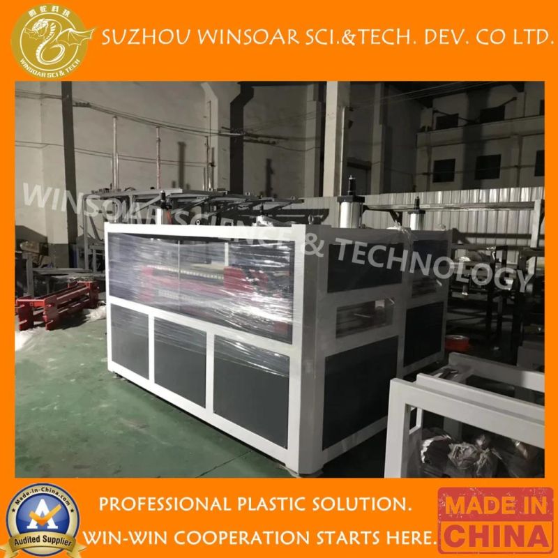 Winsoar Common Width of 240mm Plastic Composite PP/PC/PVC/ PE Spc/PE/PE WPC Window Profile/ Pipe/Door Frame/Ceiling Board/ Wallboard Plastic Extruder Machine