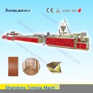 PVC Wood Plastic Composite Door Panel Extrusion Machine