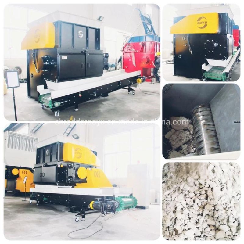 Msw Process Shredder/Plastic Crusher Machine Shredder