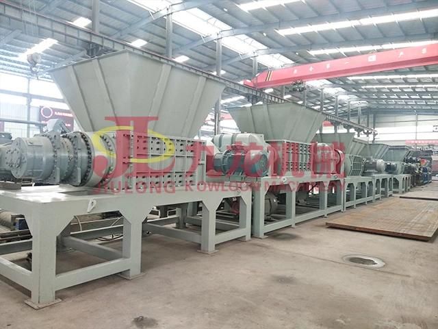 Msw Shredder Processsing Domestic Refuse Crusher