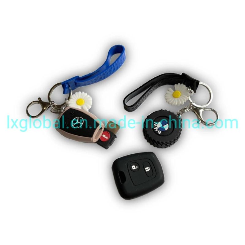 PVC Cartoon Key Chain Molding Machine Double Sided PVC Products