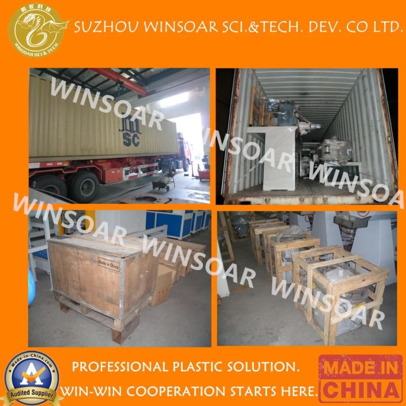 Plastic Recycling Washing Granulating Pelletizing Machine for Large HDPE Drum Bucket