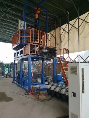 Rotating Film Blowing Machine on PVC label