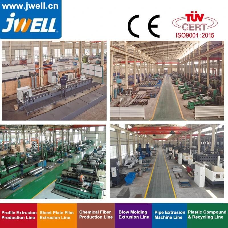 Jwell PVC Sheet Film Extruder Equipment Production Line Making Machine  