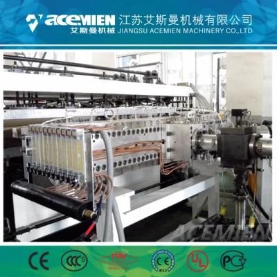 PP PE Profile Sheets Hollow Grid Board Panel Extrusion Making Machine