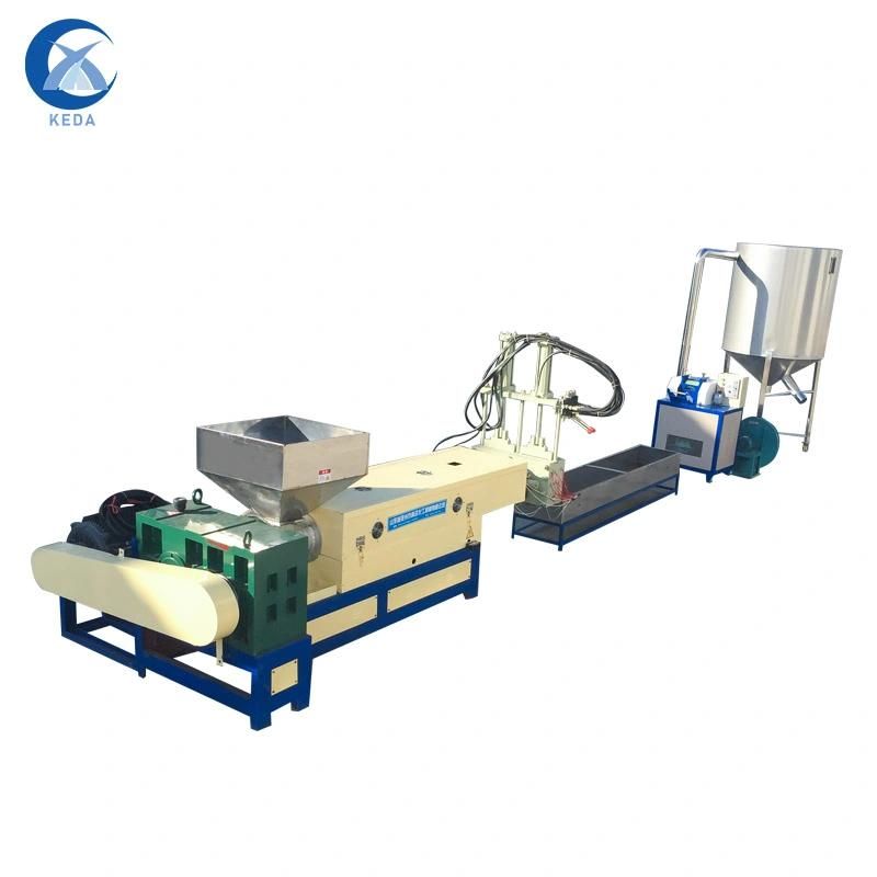 Plastic Single Screw Extruder in Plastic Film Recycling Granulator