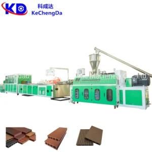 PE/PE WPC Wood Plastic Profile Production Extrusion Line