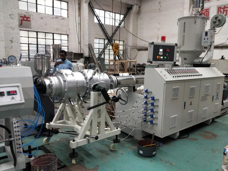 HDPE PE Pipe Single Screw Extruder PVC Twin Screw Extruder