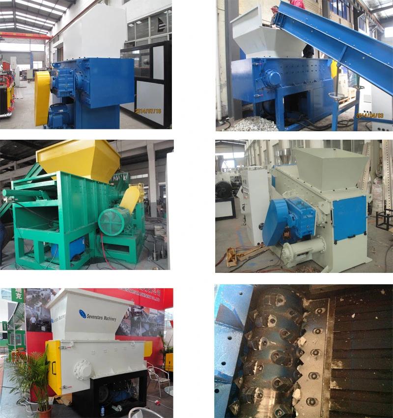 Single Shaft Waste Plastic Shredder Machine