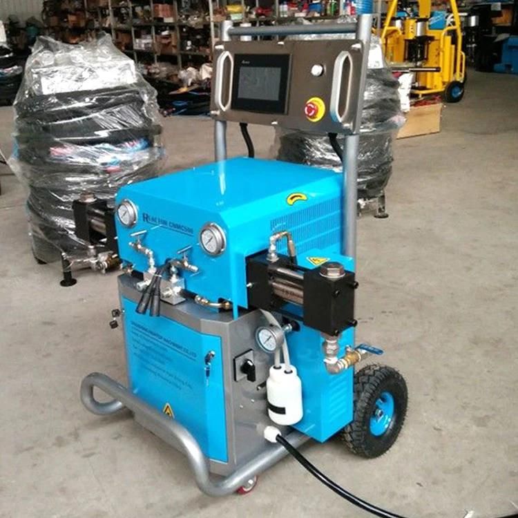 PLC Touch Screen Polyurea Spray Machine Polyurethane Foam Injection Machine