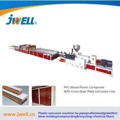 PVC/PE Wood Plastic Composition Profile Production Line Making Machine Extrusion Line