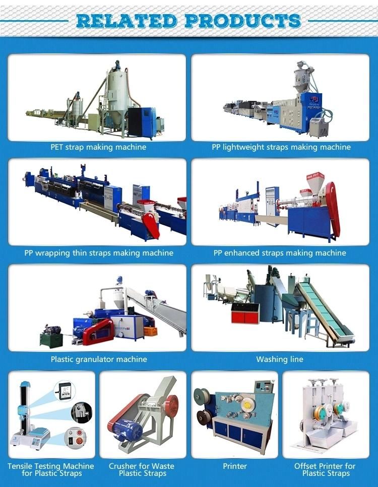 Automatic PP Strap Packing Belt Production Line