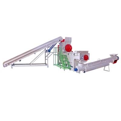 Waste PE LDPE Plastic Film PP Jumbo Woven Bag Crushing Washing Line Recycling Machine