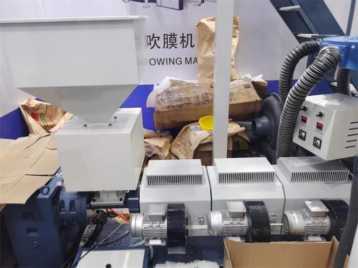 Three Layer Plastic HDPE Co-Extrusion Film Blowing Machine