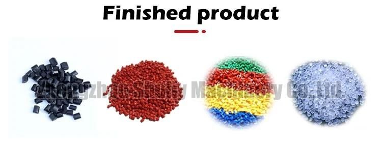 Plastic Granulator Hydraulic Die PP PE Pelletizing Machine Plastic Recycling Production Line Plastic Machine