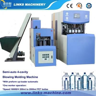 Plastic Bottle Blowing Machine Semi Auto Pet Bottle Blowing Machine