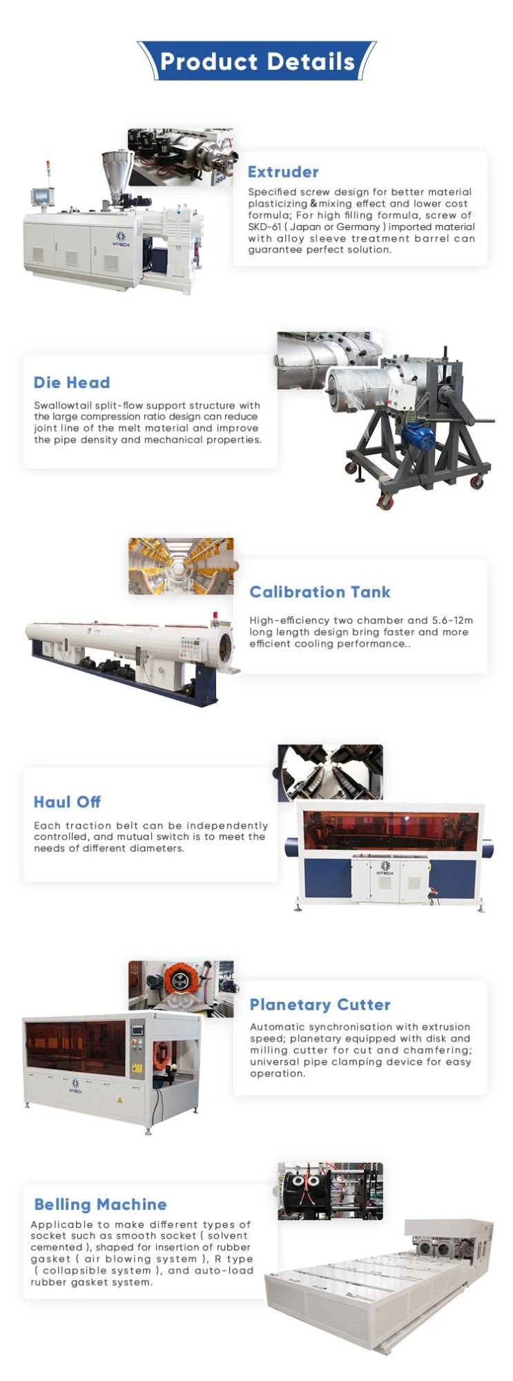 PVC Pipe Extrusion Conduit Hose Extruding Machines