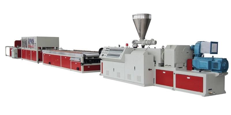 Natural Twin-Screw PE WPC Boardwalk Extrusion Machine Supplier