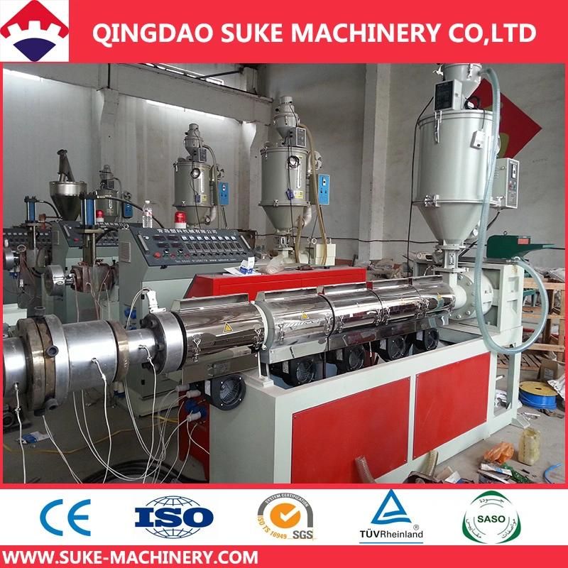 PE Carbon Spiral Reinforcing Pipe Production Extrusion Line