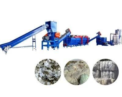 Yatong Automatic Garbage Plastic Washing Machine 500kg Film Recycling Line