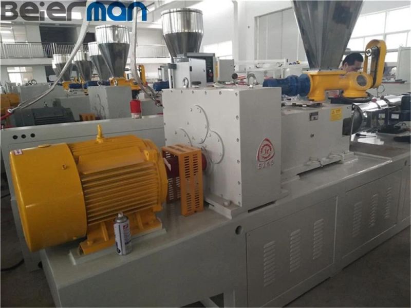 CPVC UPVC PVC 19mm-63mm Electrical Conduit Sjsz55/110 Model Double Screw Extruder Production Line High Quality Screw/Gearbox