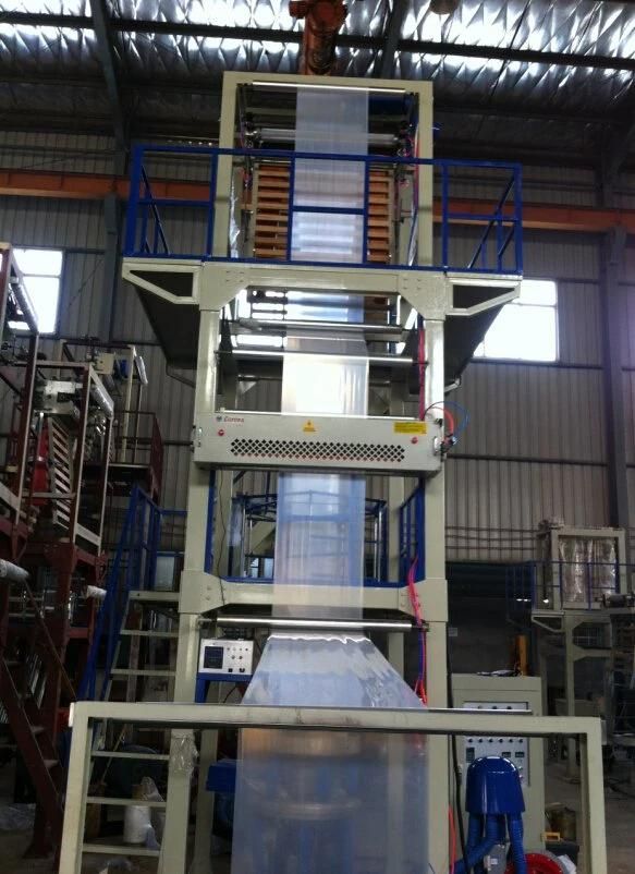 High Speed Biodegradable PLA Pbat Sigle Layer Extruder Blown Extrusion Line Film Blowing Machine for LLDPE LDPE and HDPE