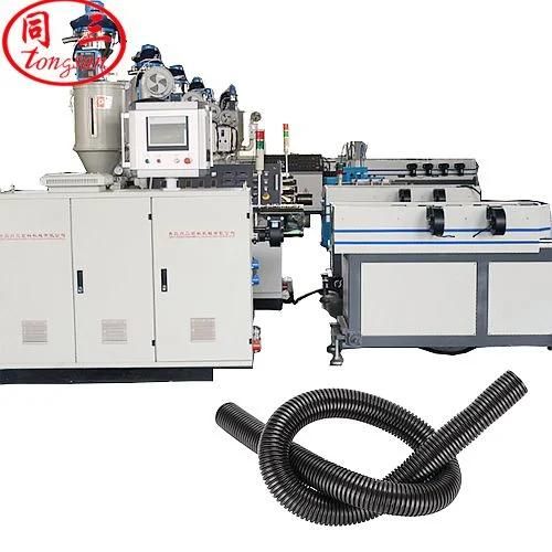 Plastic PP PE PVC Flexible Corrugated Pipe Machine