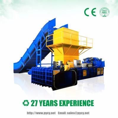 Fully Two RAM Automatic Pet Bottle Compress Baling Machine Baler