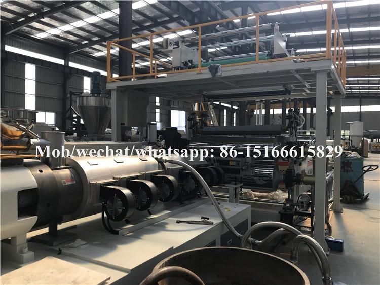 PVC Flooring Making Machine Spc Floor Sheet Extrusion Line