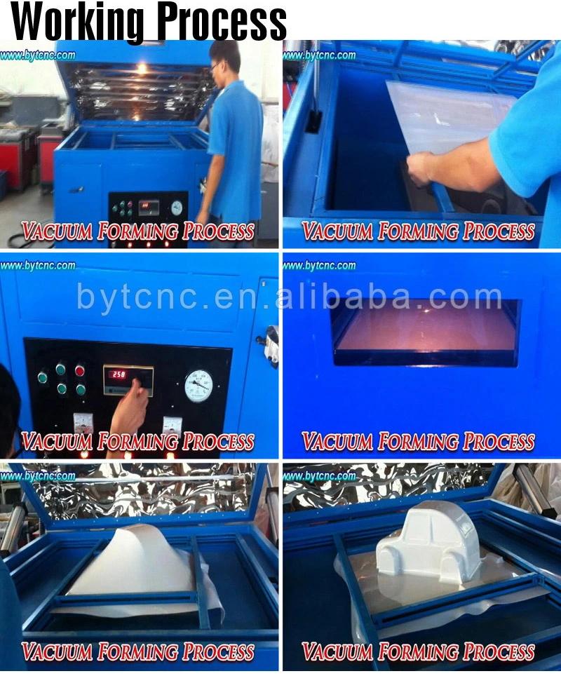 Hot Vacuum Forming Machine Mannual Vaccume Thermoforming Machine