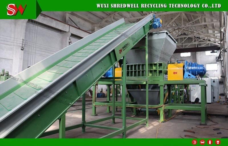 Factory Directly Waste Pet Bottle PE PP Film PE PP Bottle HDPE Plastic Recycling Shredder