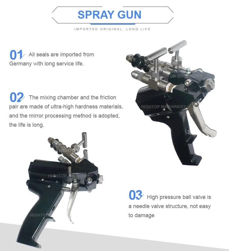 Cnmc-500L Polyurea and Polyurethane Foam Insulation Machine with Spray Gun