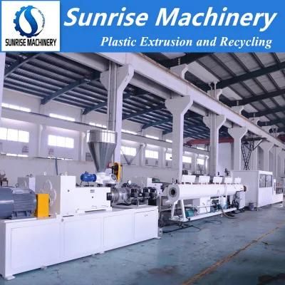 PVC Pipe Double Screw Extruder HDPE Pipe Single Screw Extruder