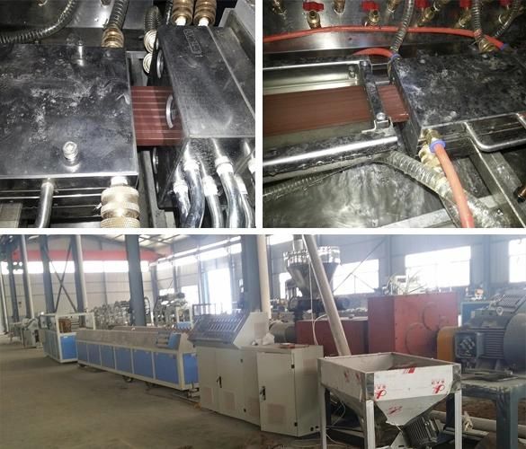 Wood Plastic HDPE WPC Decking Production Line