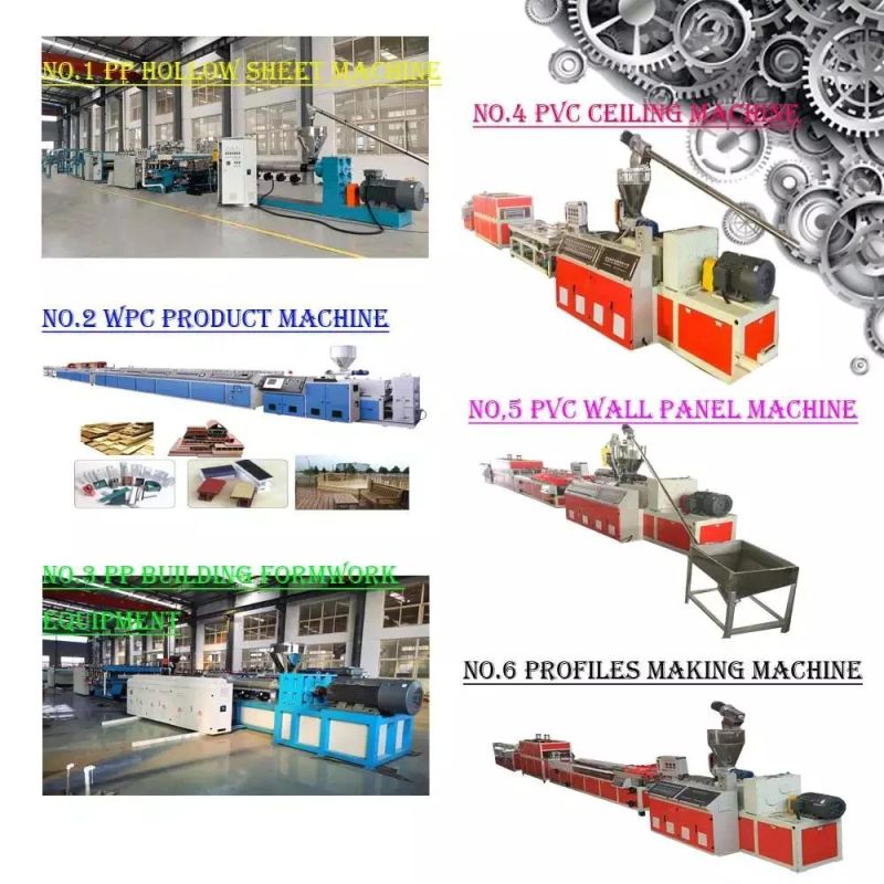 Plastic Construction Formwork Production Machine/Template Machine Board for Production Line