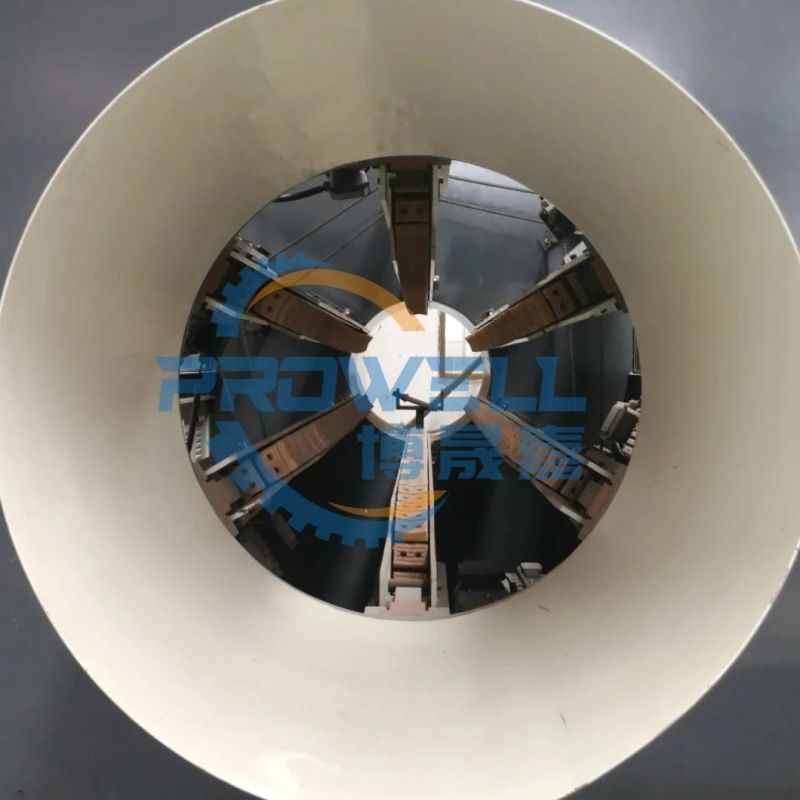 Special Engineering Plastics Peek POM Pes PA Profile Sheet Rod Board Roller Haul off Machine/Wall Panel Rubber Hauling Tractor/PVC PE Pipe Traction Machine