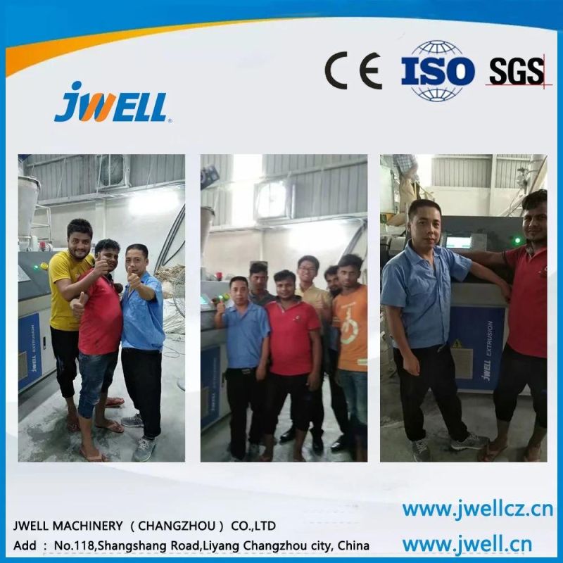 Jwell PVC/Mpp/HDPE/PPR Beautiful Designed Totally New High Production Speed Plastic Machine/Plastic Extruder Machine