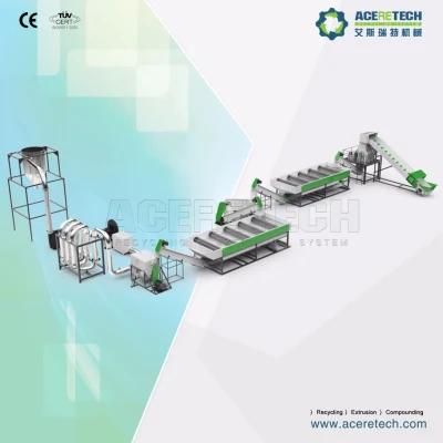 Plastic Recycling and Washing Cleaning Line for Waste Plastic