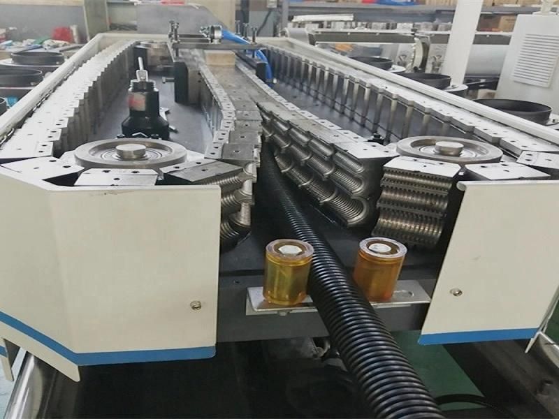 CE Standard PVC Single Wall Corrugated Pipe Production Line