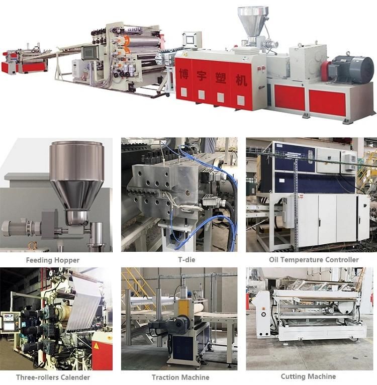 Reliable Quality Plastic PVC Imitation Marble Sheet/Board/Profile Extrusion Production Line