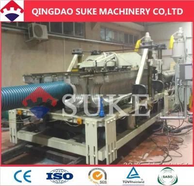 PP PE PP PVC Corrugated Pipe Making Machinery